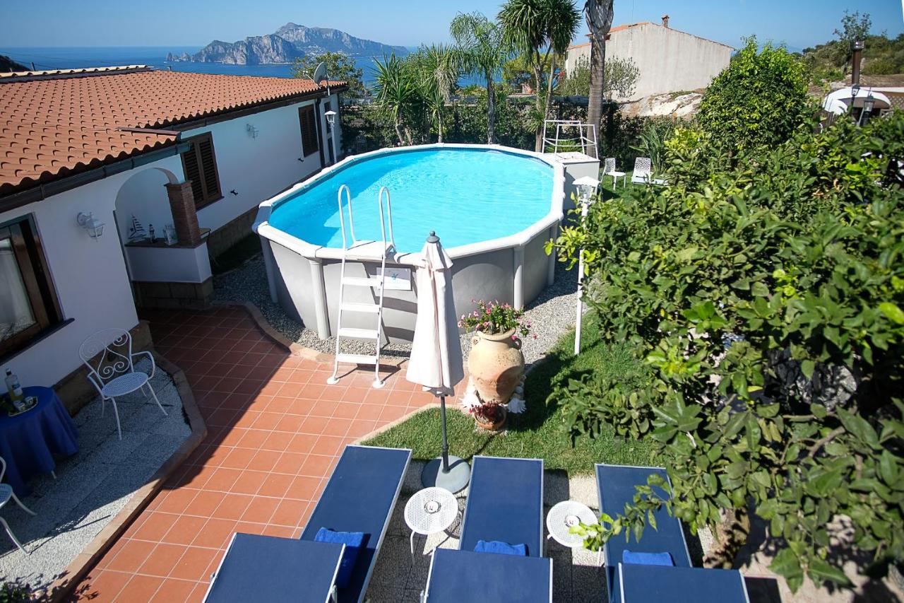 The Garden On Capri Villa Massa Lubrense Exteriör bild