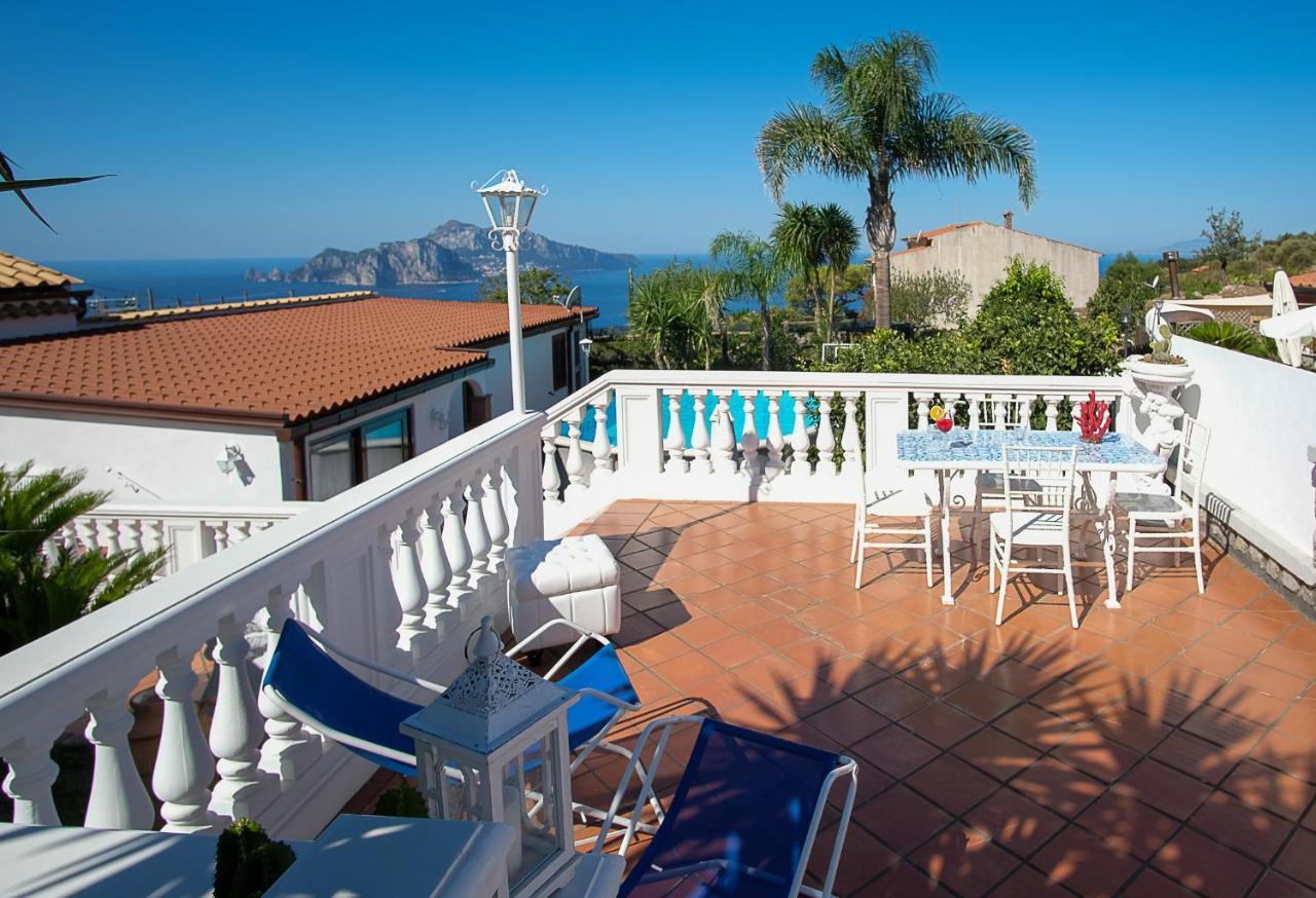 The Garden On Capri Villa Massa Lubrense Exteriör bild